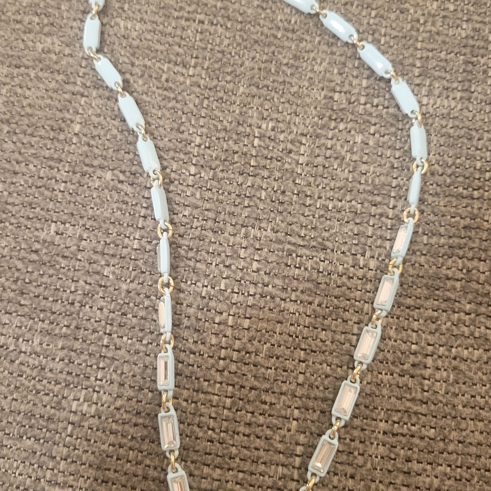 JCrew Rhinestone & Enamel Necklace - Picture 10 of 10
